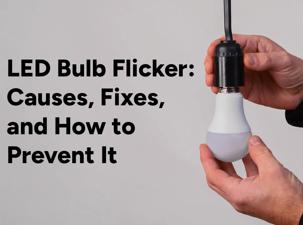 LED Bulb Flicker: Causes, Fixes, and How to Prevent It