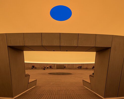 james turrell’s largest-ever museum skyspace at ARoS photographed by danica o. kus